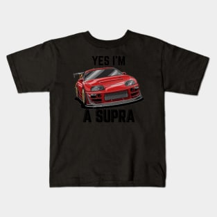 yes I'm a supra Kids T-Shirt